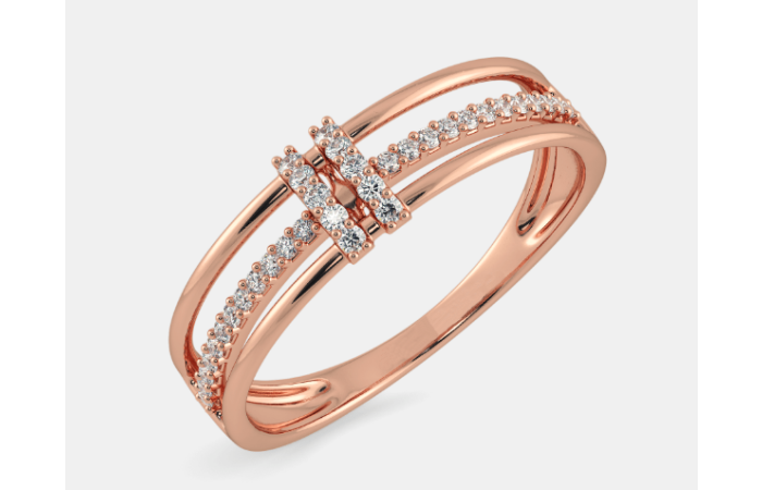 Roségouden ring Nieuwste