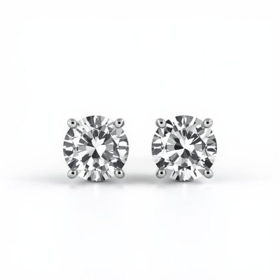 Diamond Stud Earrings