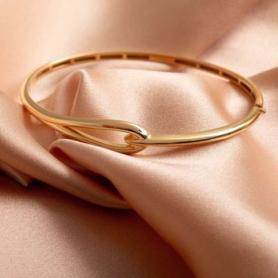 Gold Bangle Bracelet