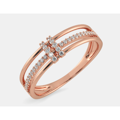 Roségouden ring Nieuwste